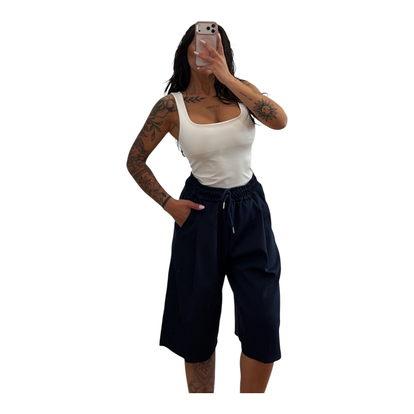 Bermuda in cotone veste fino a una tg XXL