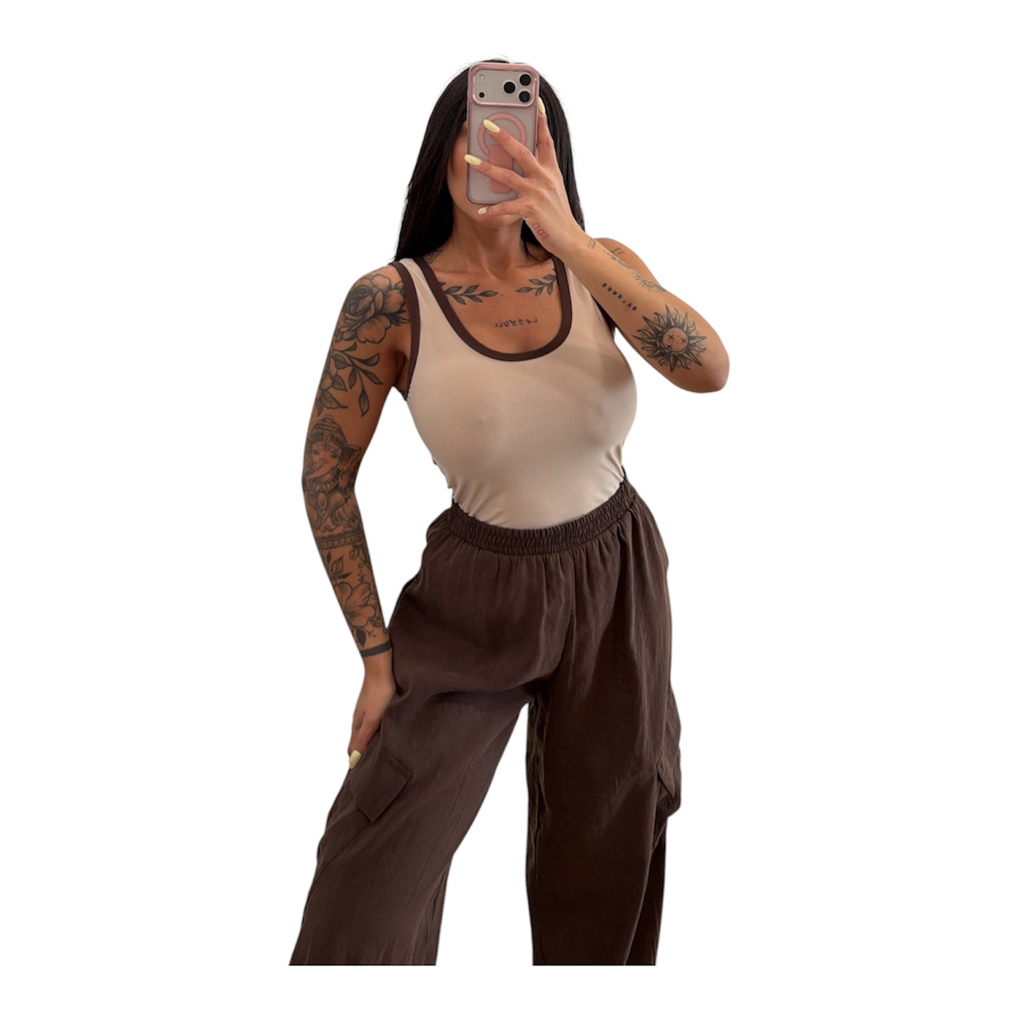 Body in lycra taglia unica