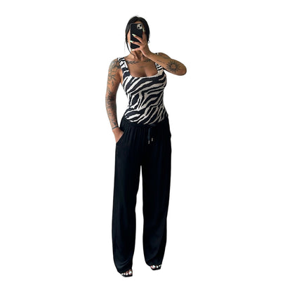 Pantalone satinato