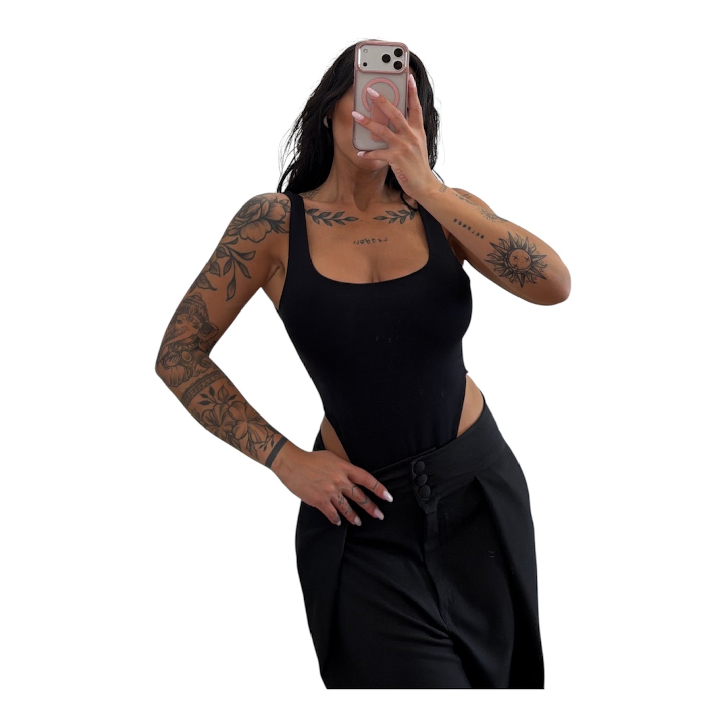 Body in cotone elastico taglia unica