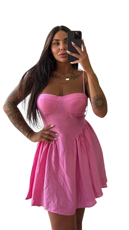 Mini Dress taglia unica con laccetti regolabili